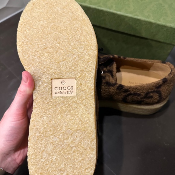 Gucci GG Lace Up Shoe 'Camel Ebony Wool' (Men’s 9UK 10US) - Picture 13 of 13